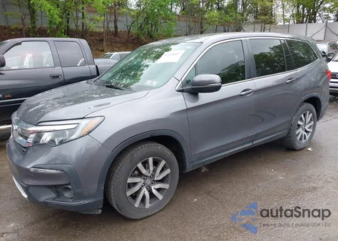 2022 Honda Pilot 2Wd Ex-L from USA, damaged, VIN 5FNYF5H55NB006660